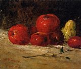 Gustave Courbet Still Life with Pears and Apples 2 painting